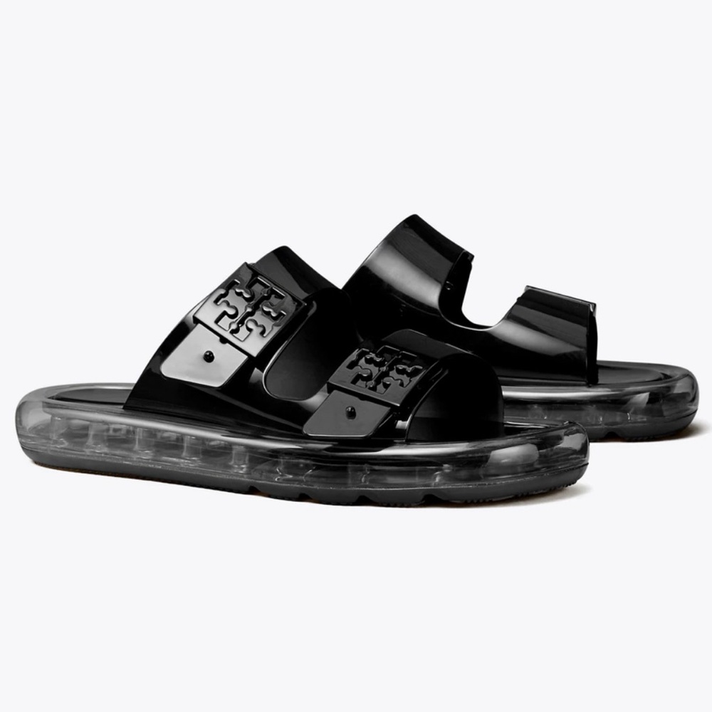 New Tory burch BUCKLE BUBBLE JELLY sandal π€ - Picture 5 of 9